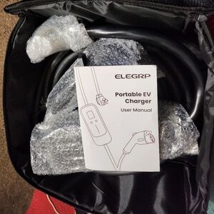 Portable EV Charger - Black